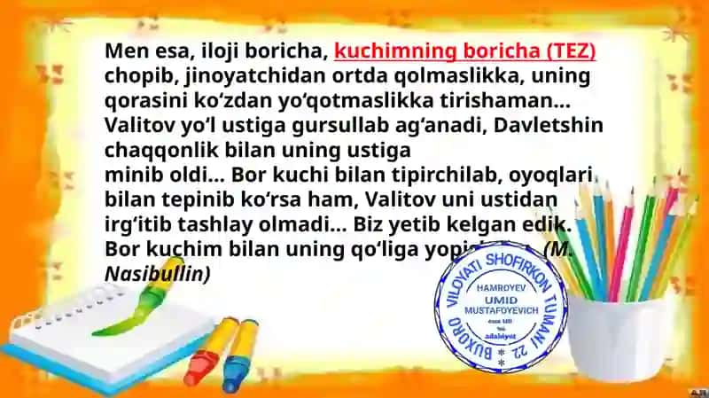 Nutqning bo'yligi 4