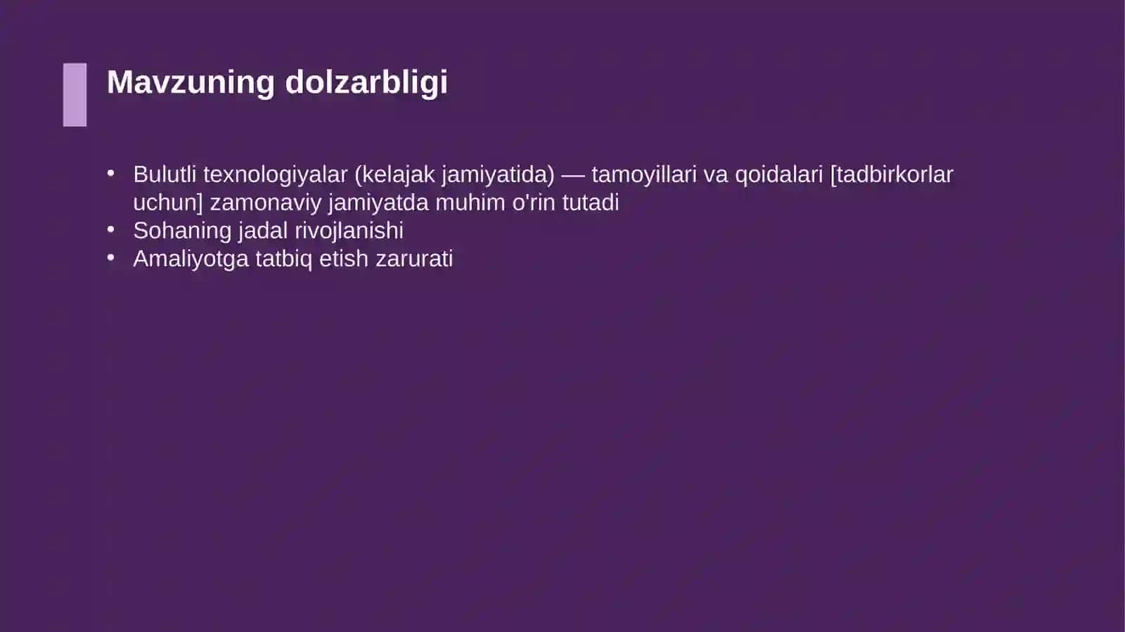 Bulutli texnologiyalar (kelajak jamiyatida) — tamoyillari va qoidalari [tadbirkorlar uchun] 4