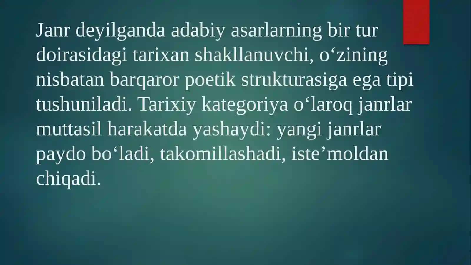 ADABIY TUR VA JANRLAR 4