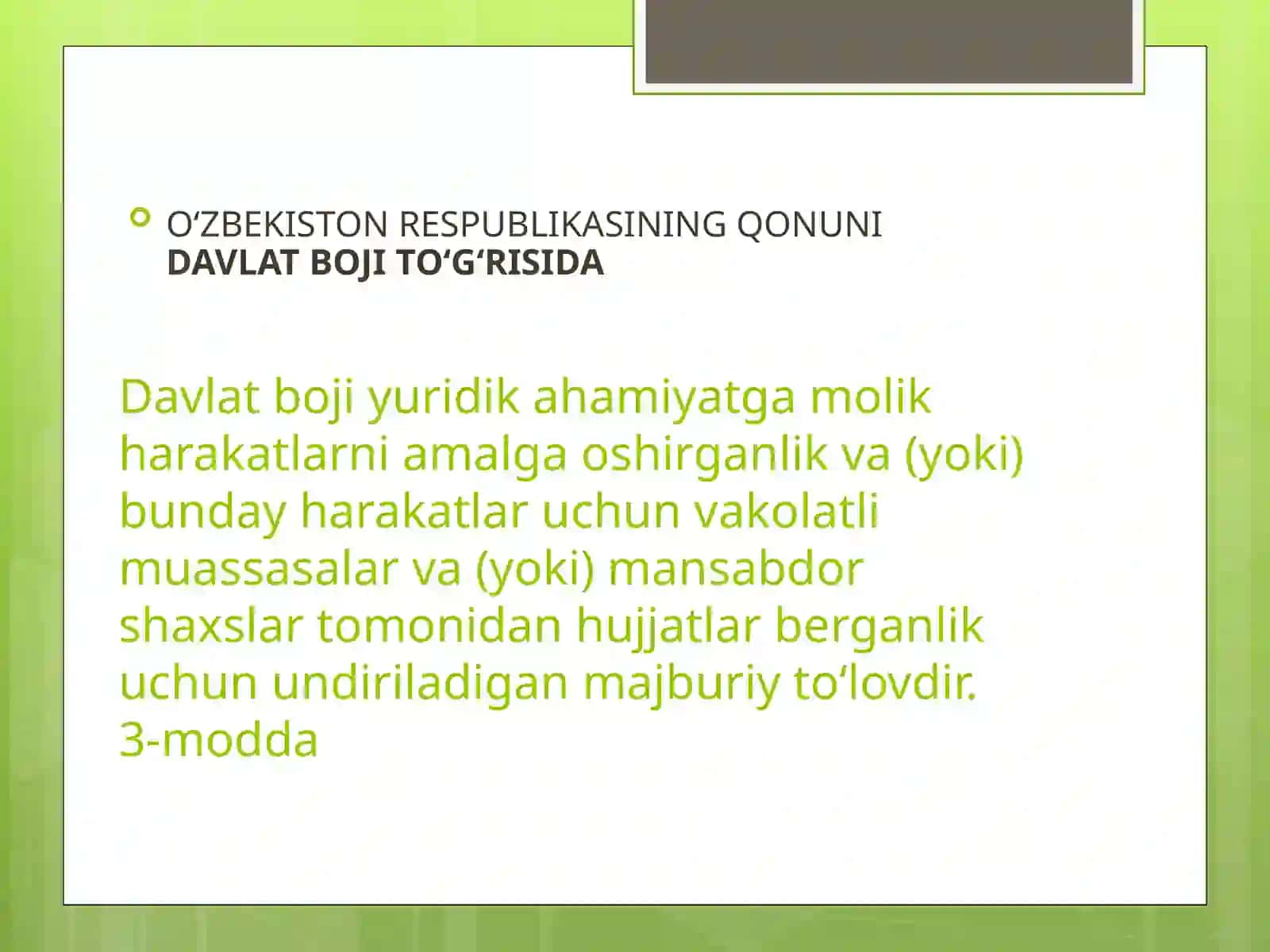 SUD XARAJATLARI. PROTSESSUAL MAJBURLOV CHORALARI.PROTSESSUAL MUDDATLAR 4