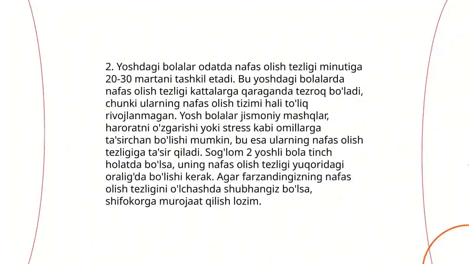 Nafas olish tizimining anatomik rivojlanishi 4