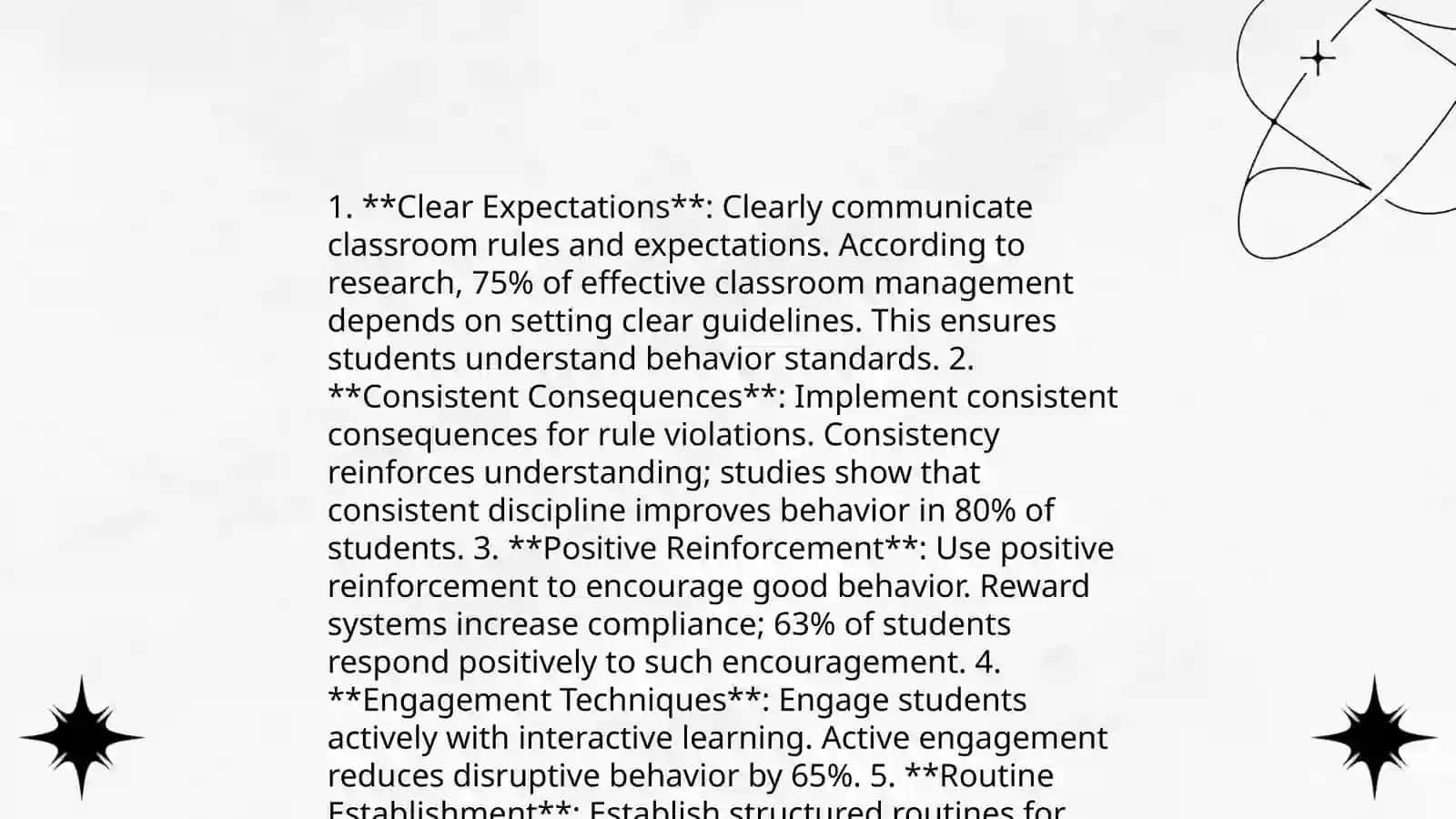 Classroom management 4