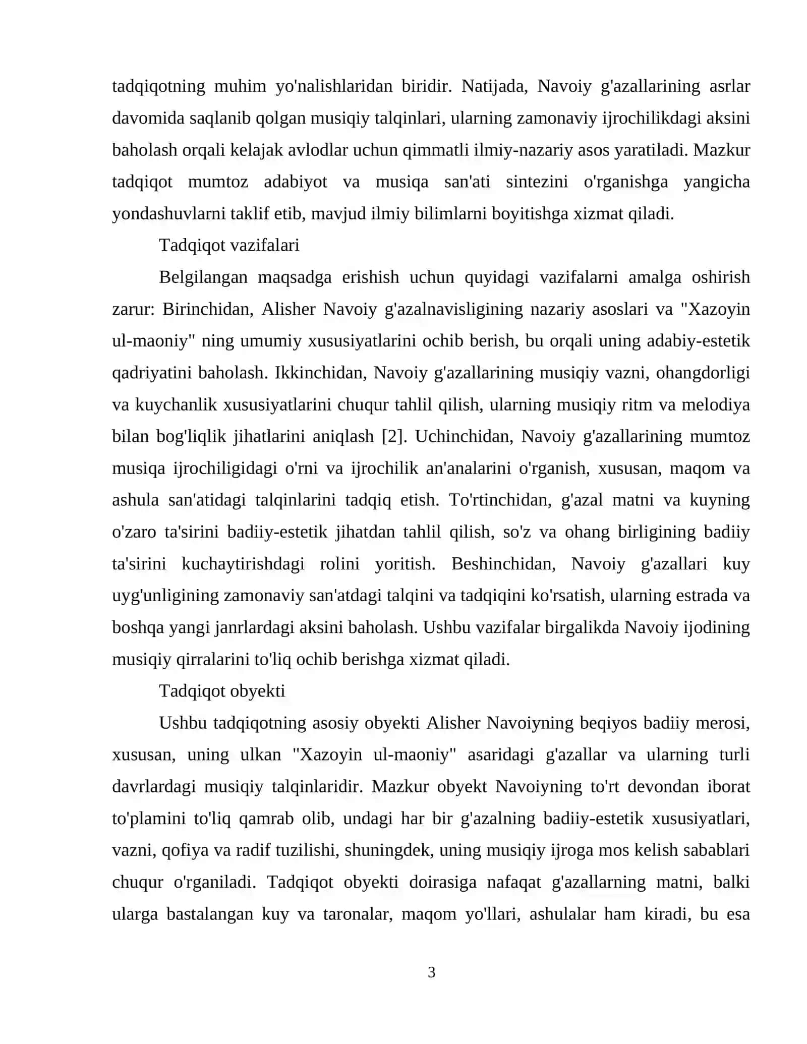 Navoiy "Xazoyin ul-maoniy" g'azallari va kuy uyg'unligi 4