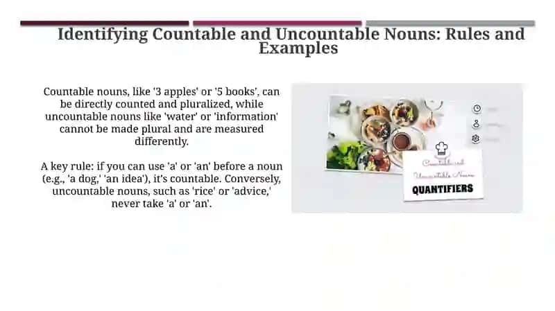 Countable & Uncountable Nouns: Understanding the Basics 4