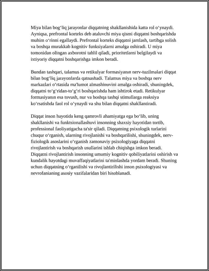 DIQQAT HAQIDA TUSHUNCHA VA NERV-FIZIOLOGIK ASOSLARI 4