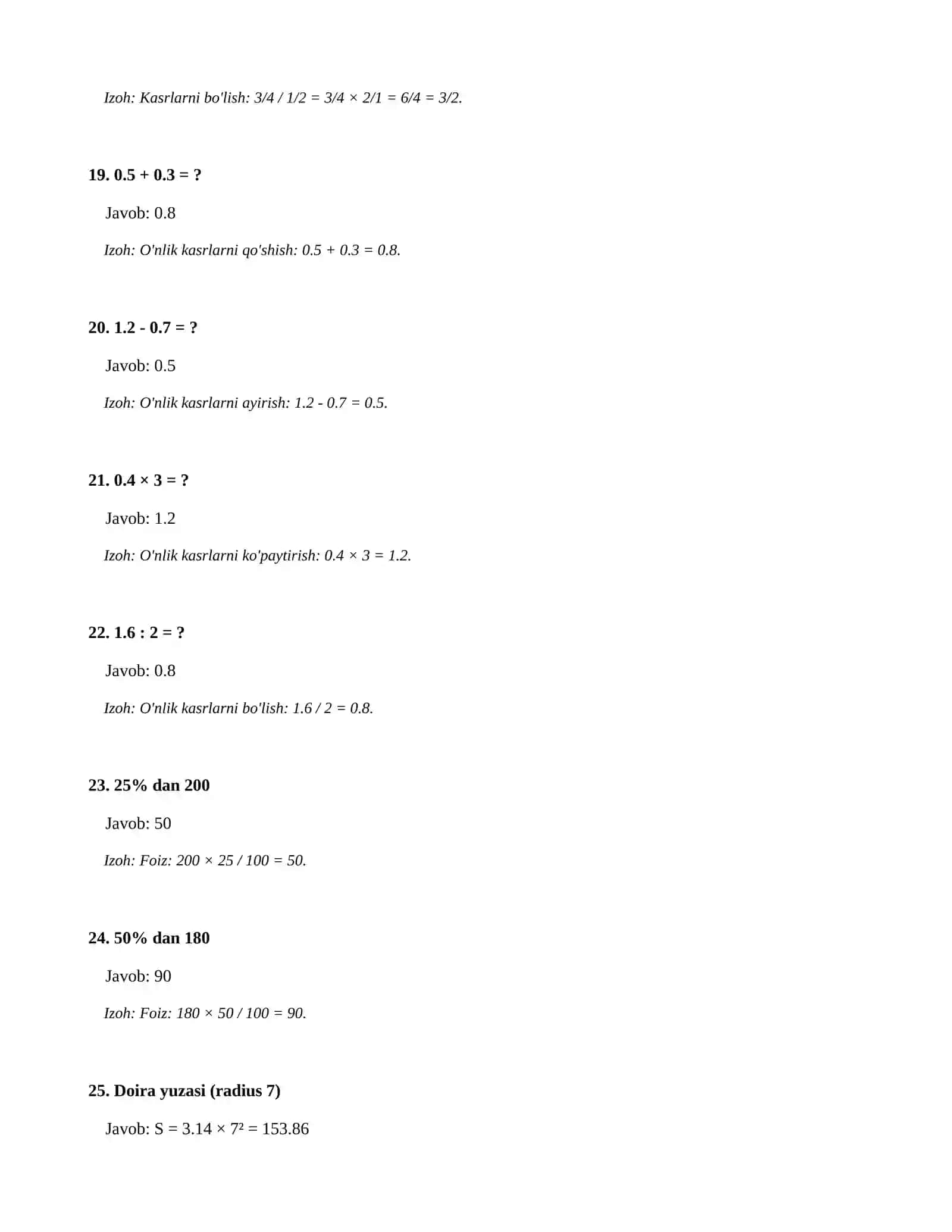 3-sinf-SINF MATEMATIKA FANIDAN NAZORAT ISHI 4