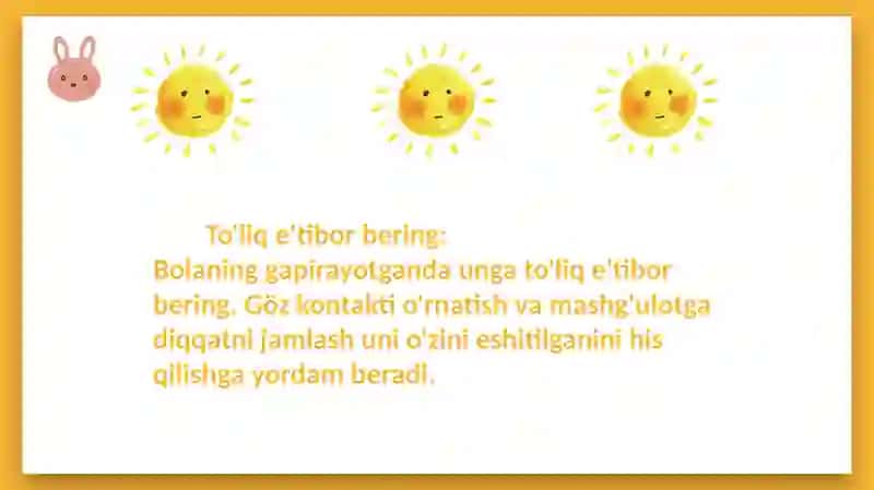 Bolalarni tinglashga o'rgatish 4