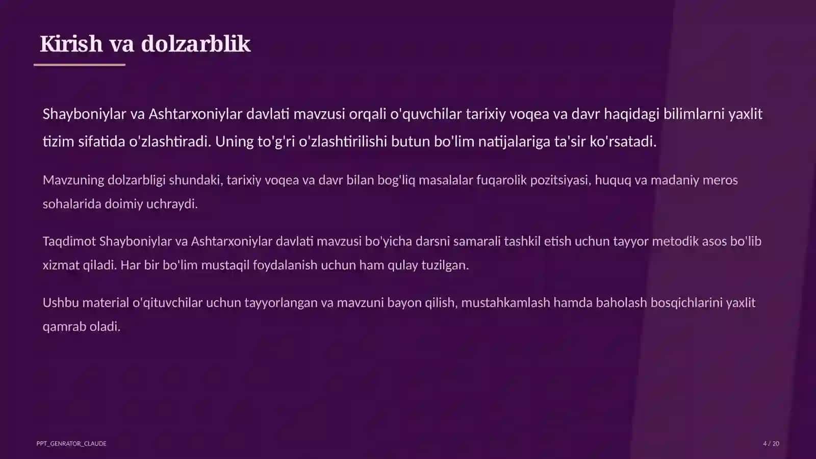 Shayboniylar va Ashtarxoniylar davlati (8-sinf) 4
