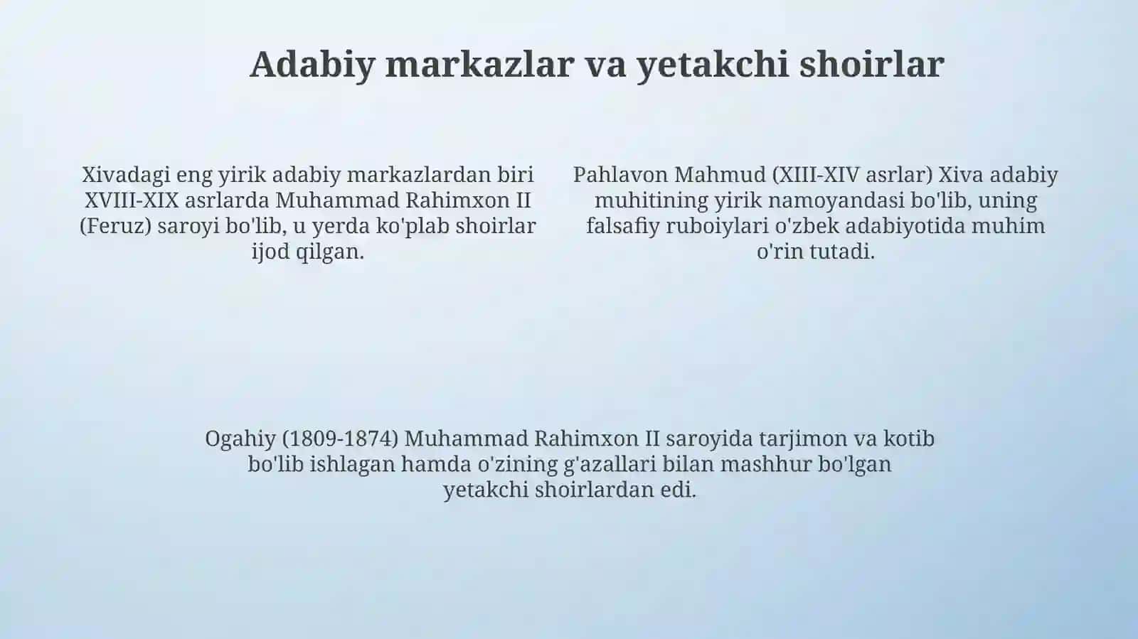 Xiva adabiy muhiti 4