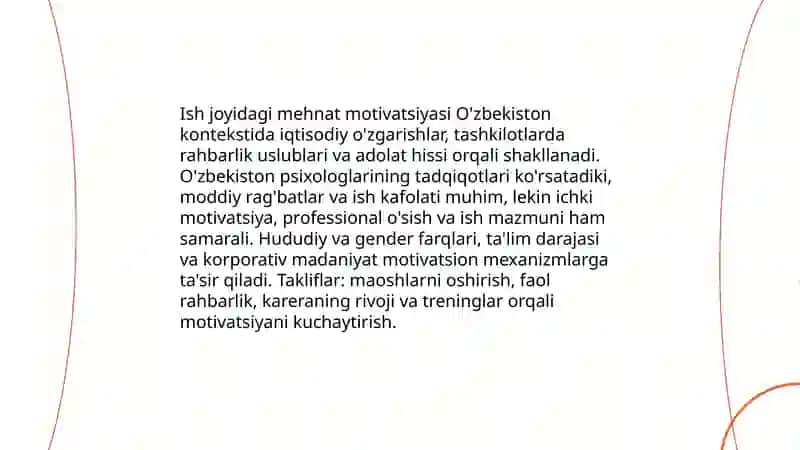 O'zbekiston psixologlari tadqiqotlarida motiv va motivatsiya muammosi 4