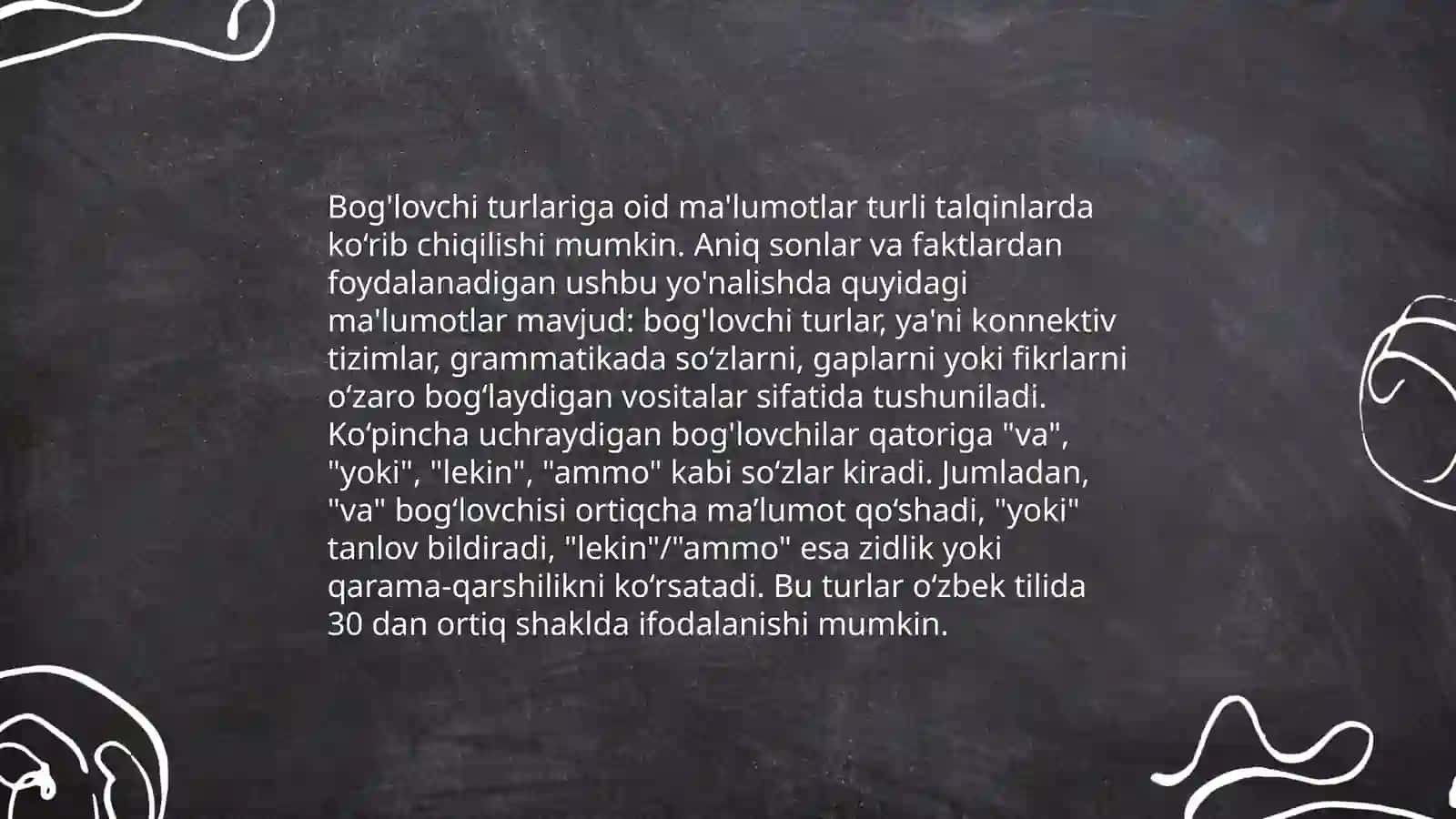 Bogʻlovchi va uning turlari 4