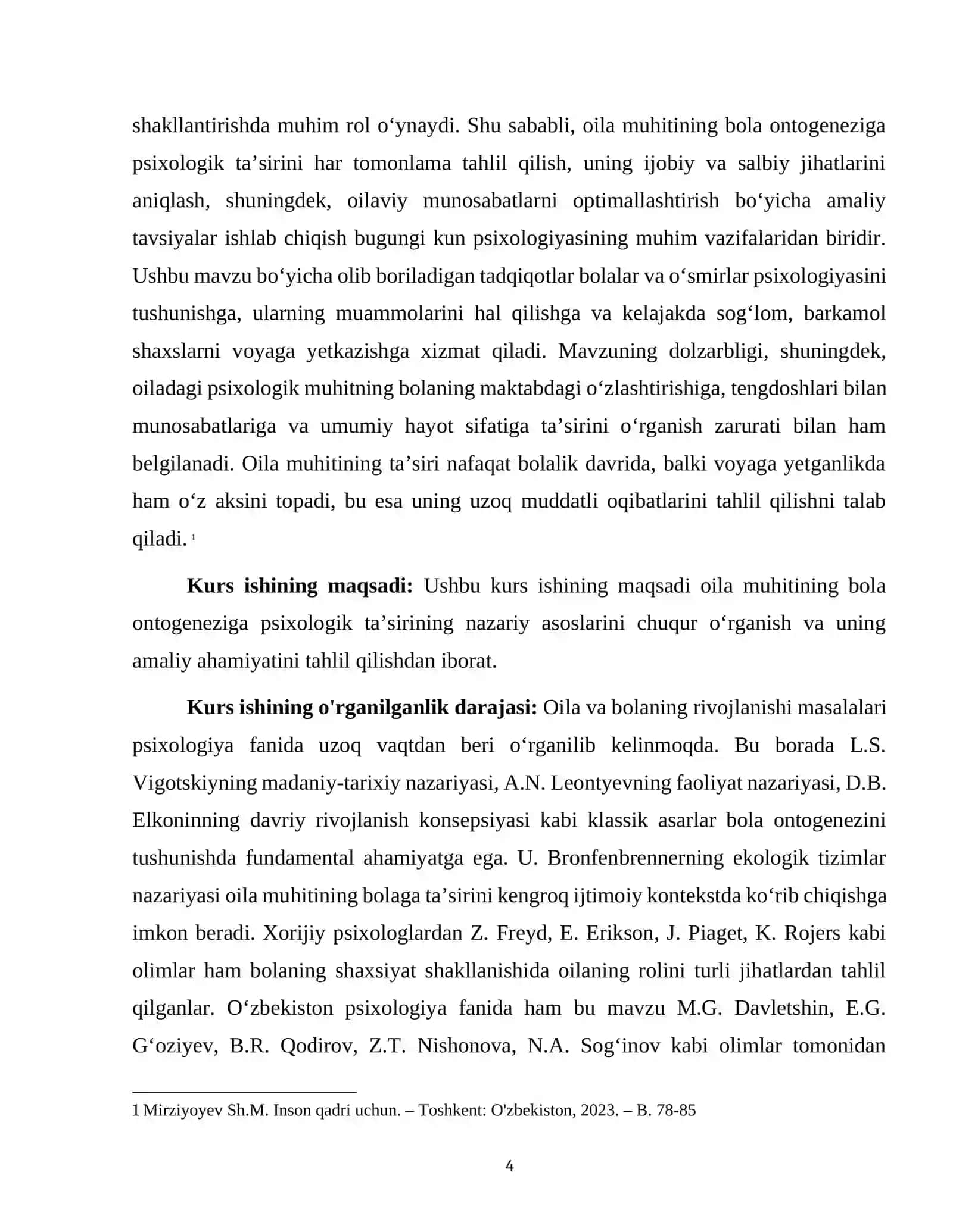 OILA MUHITINING BOLA ONTOGENEZIGA PSIXOLOGIK TA’SIRI 4