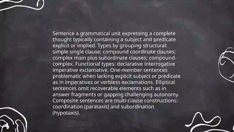 SENTENCE 4
