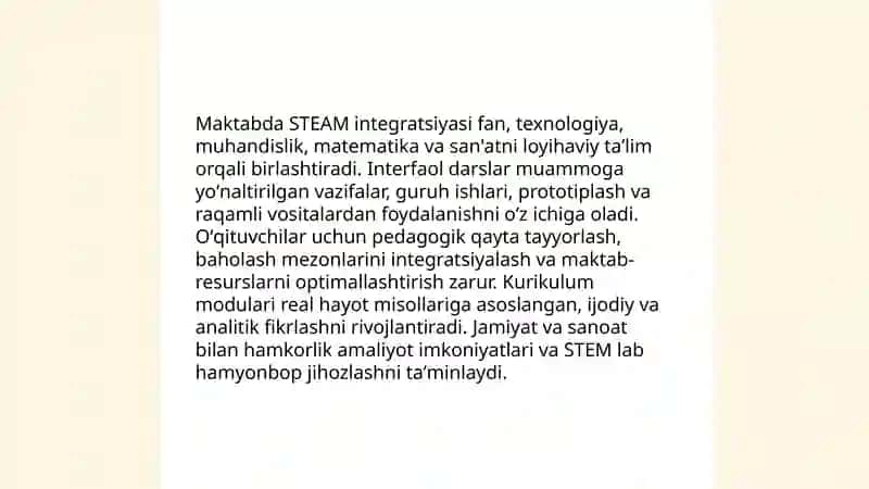 STEAM ta'lim 4