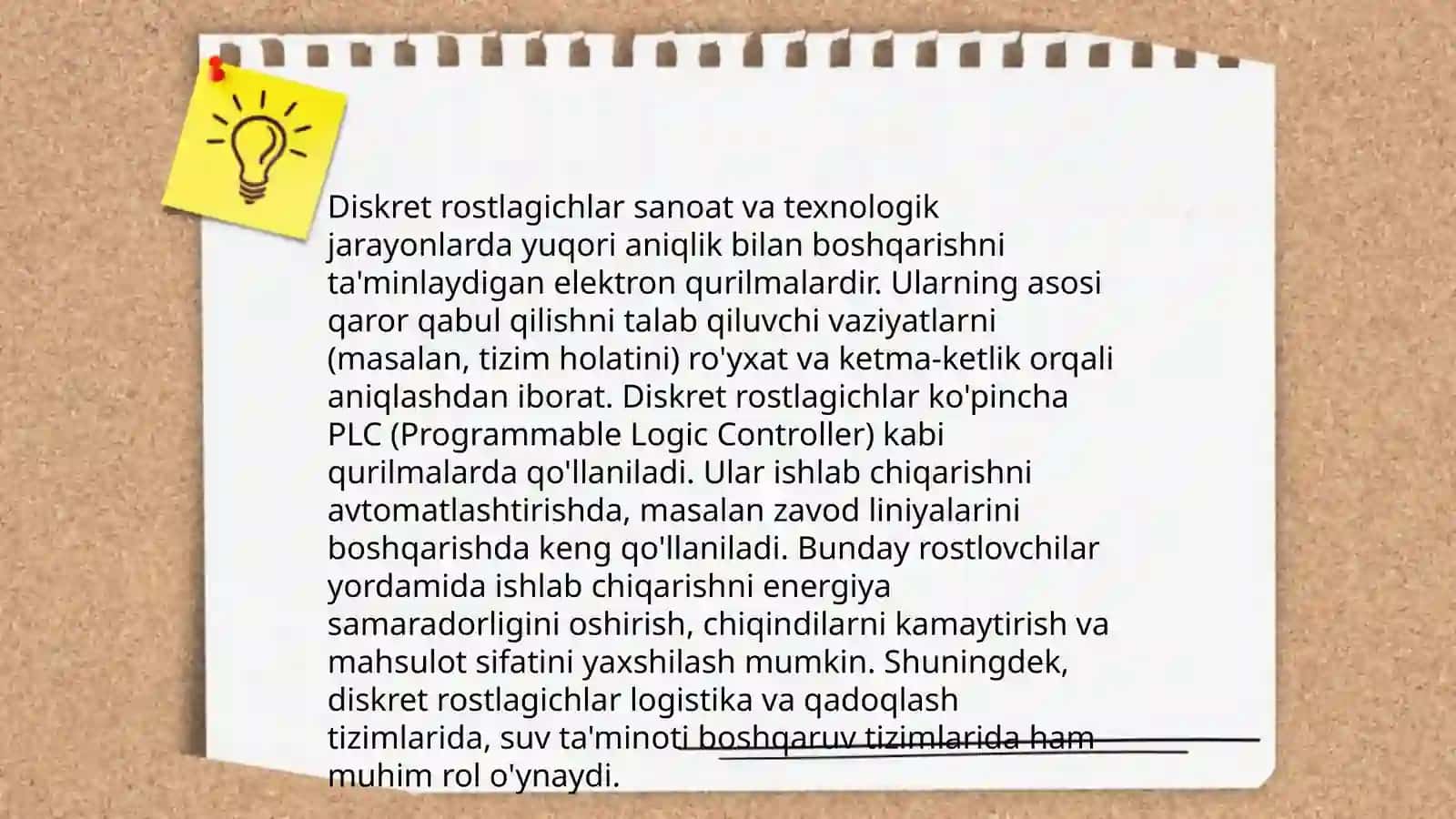 Analog va diskret P, PI va PID rostlagichlarni tadqiq etish 4