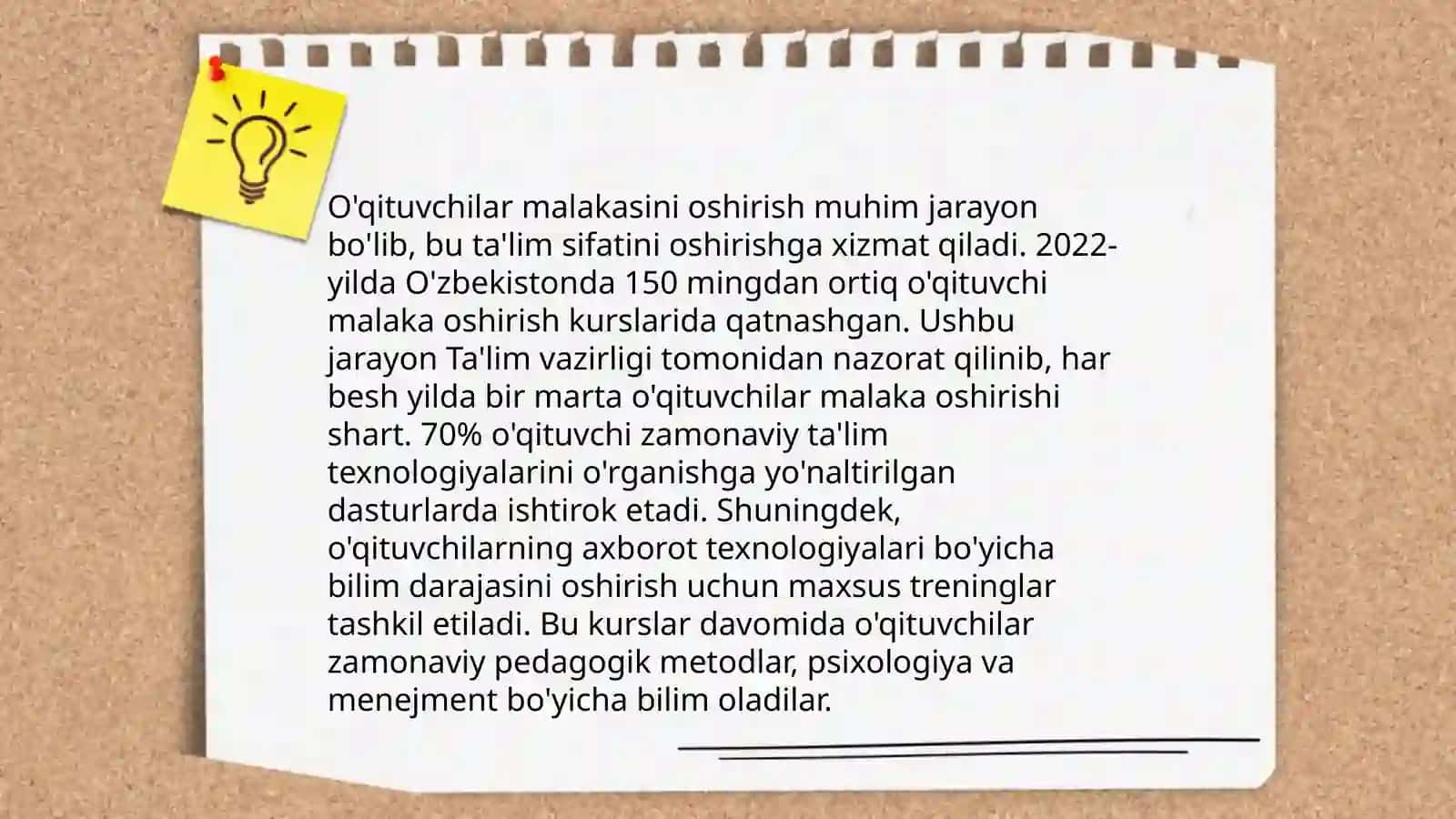 Kadrlarni tayyorlash tizimining islohoti 4