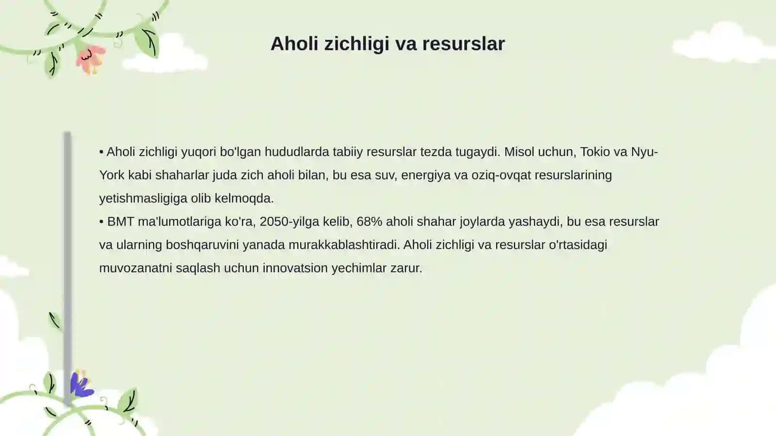 Inson demografiyasi va atrof-muhit muhofazasi 4