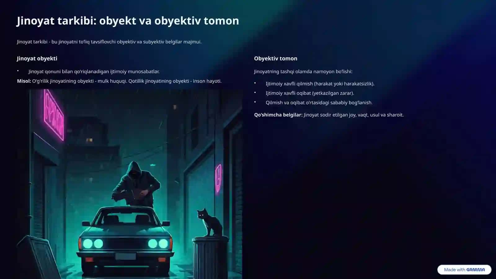 Jinoyat tushunchasi, mazmun-mohiyati 4