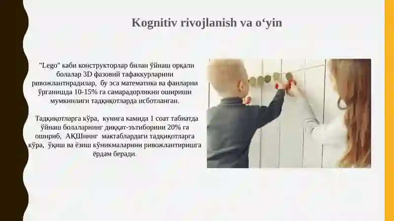 Ilk bolalik davrida dialogik va jismoniy rivojlanish 4
