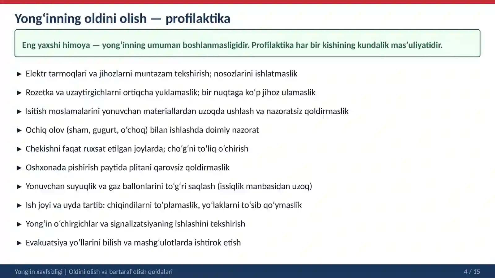 YONG‘INNI BARTARAF ETISH VA UNING OLDINI OLISH QOIDALARI 4