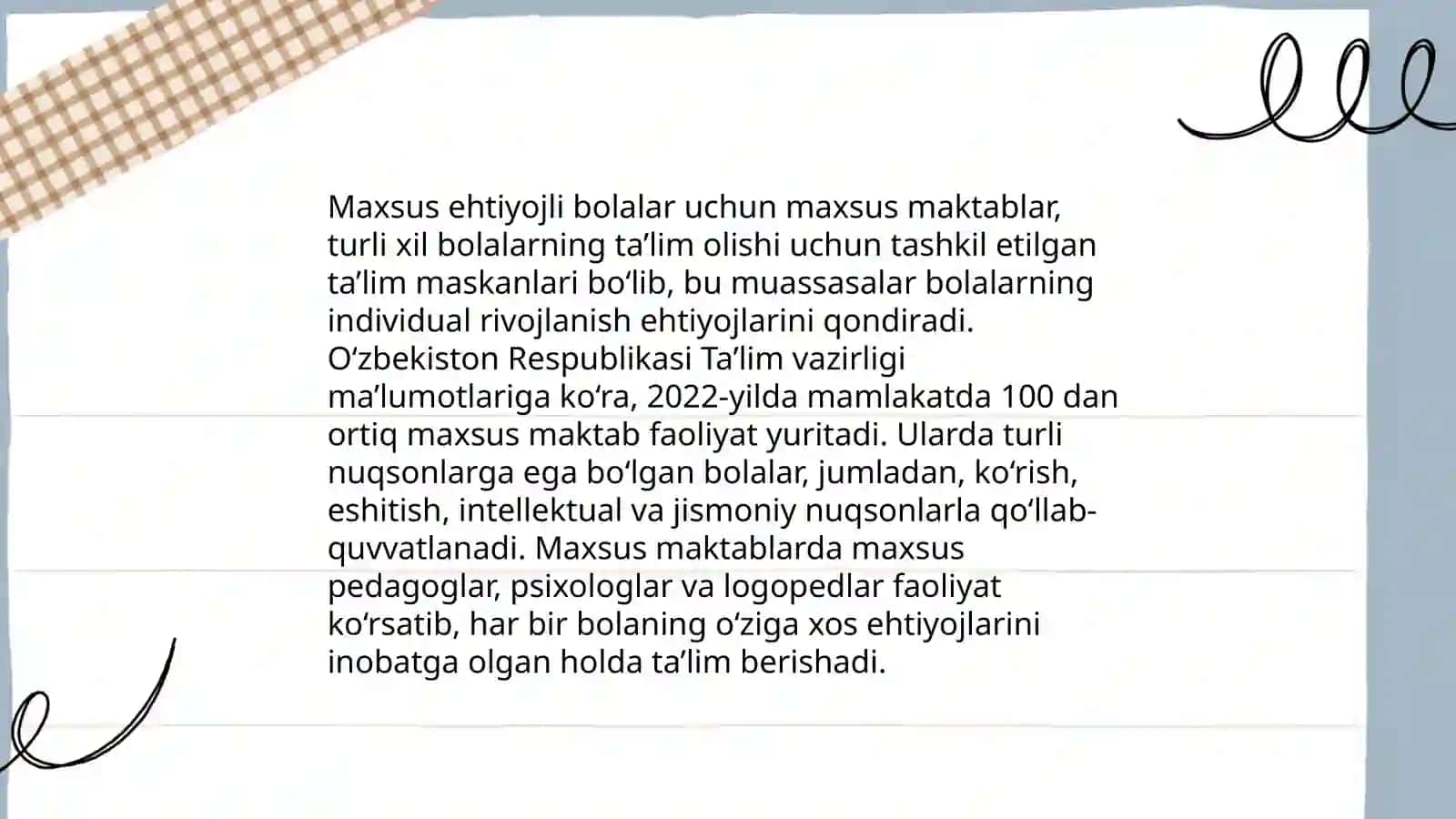 Kõrishida nuqsoni bõlgan bolalar 4