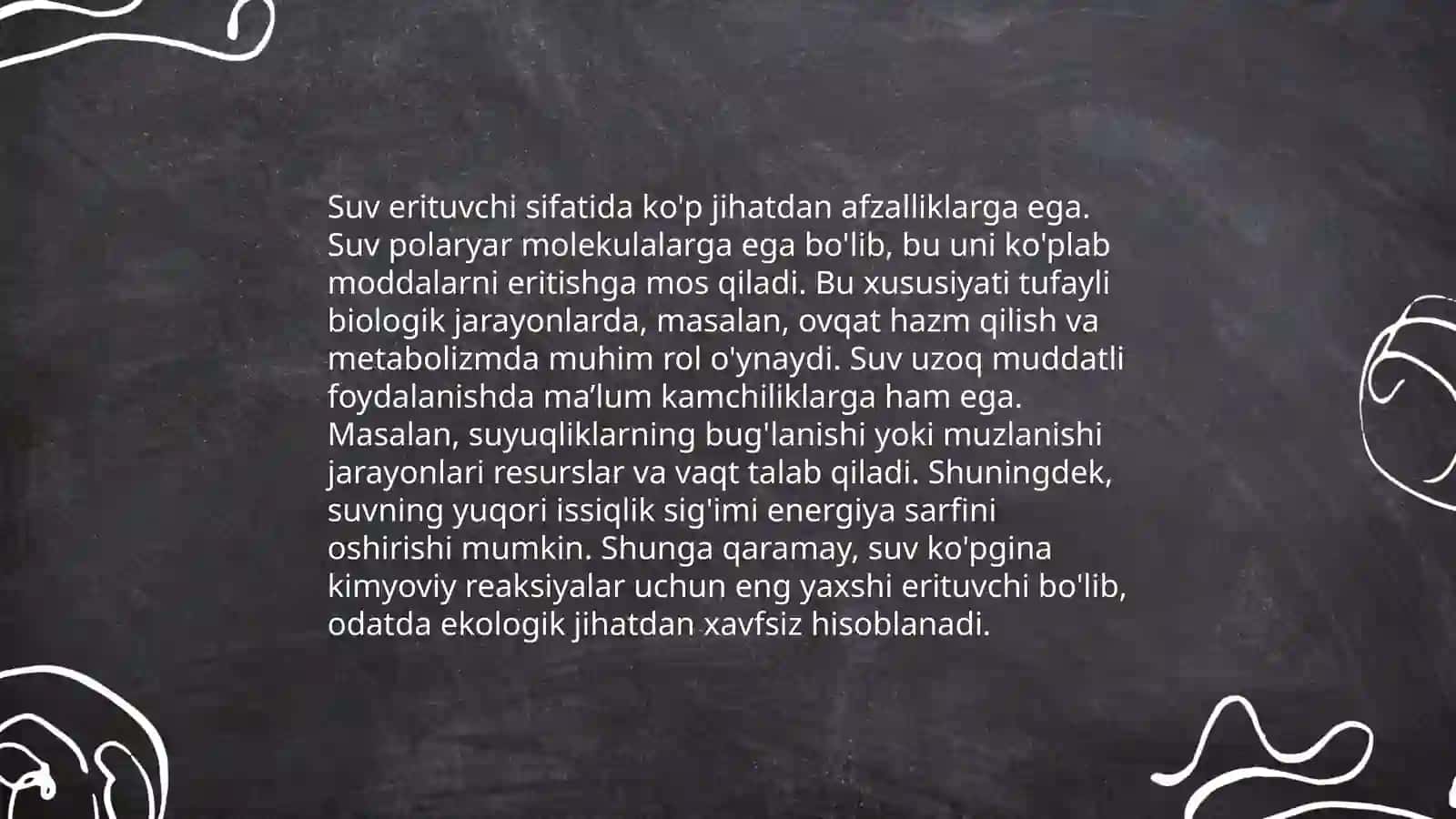 Elektrod jarayonlarida eriturchining o'rni 4
