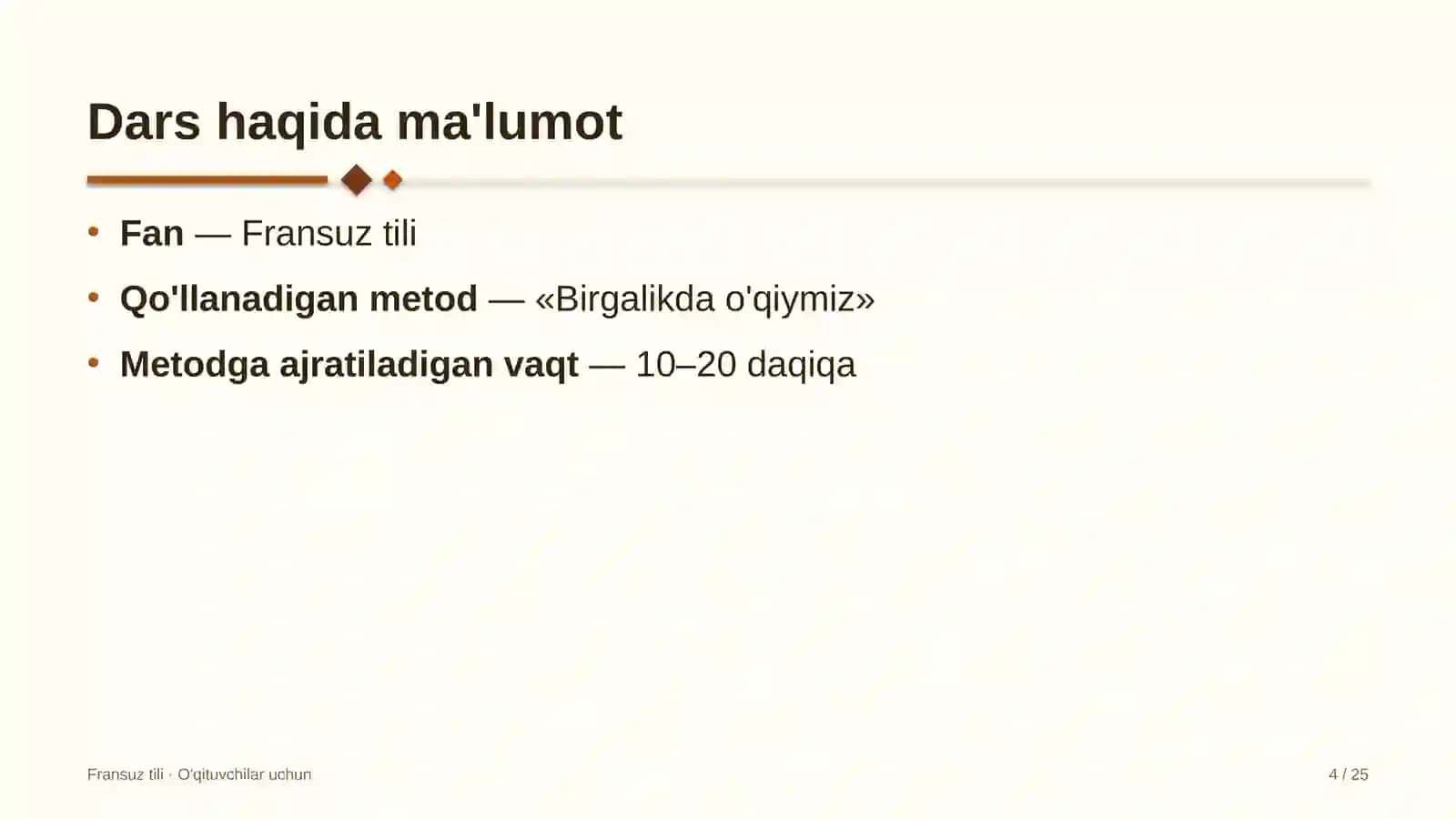 fransuz tili darslarida birgalikda o'qiymiz metodidan foydalanish 2298 4