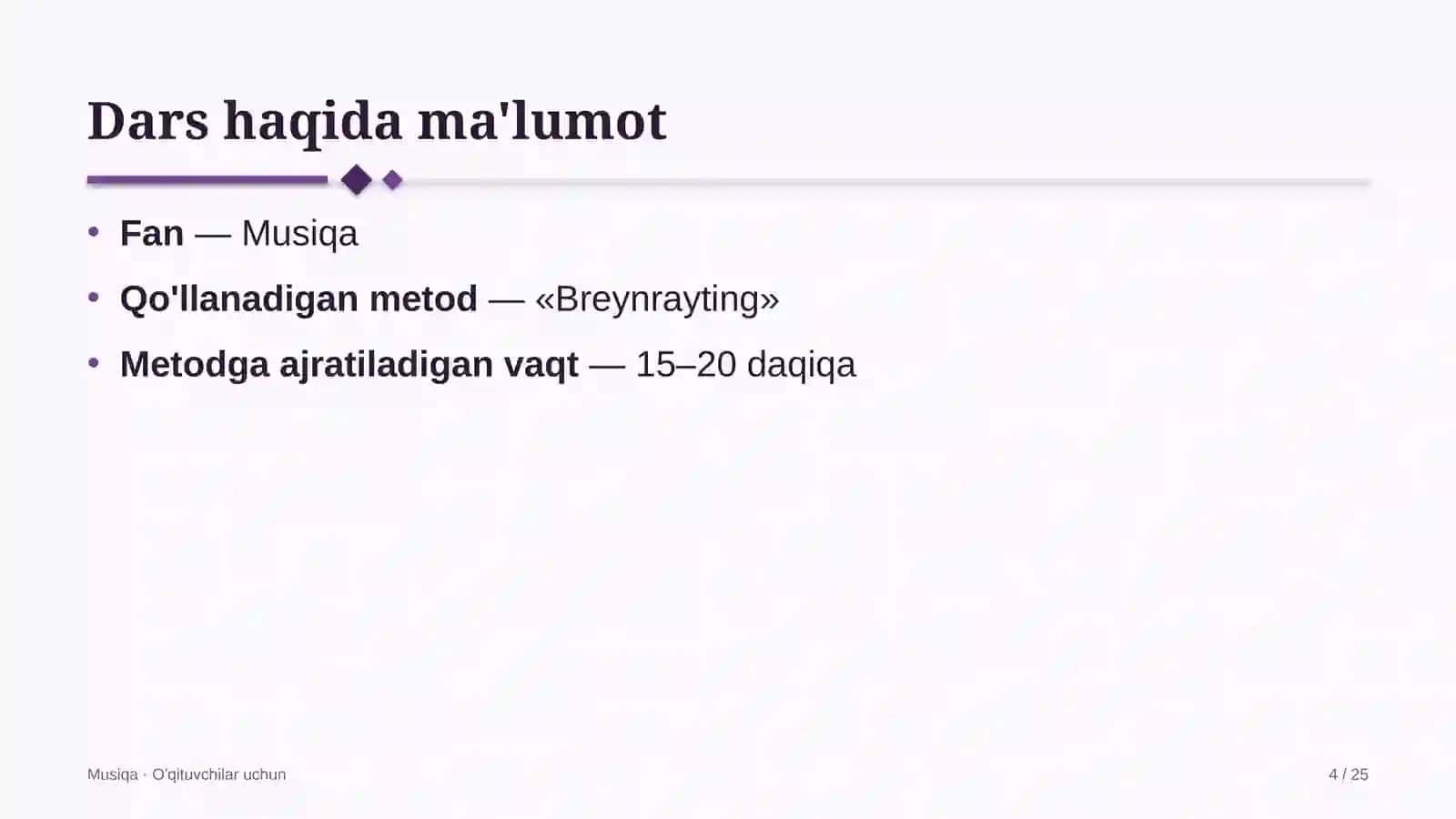 musiqa darslarida breynrayting metodidan foydalanish 6846 4