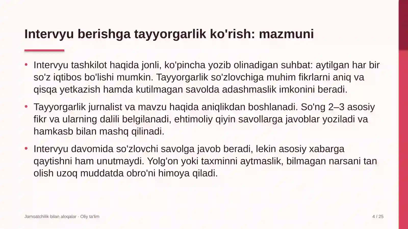 arxitektura byurolarida intervyu berishga tayyorgarlik ko'rish 1189 4