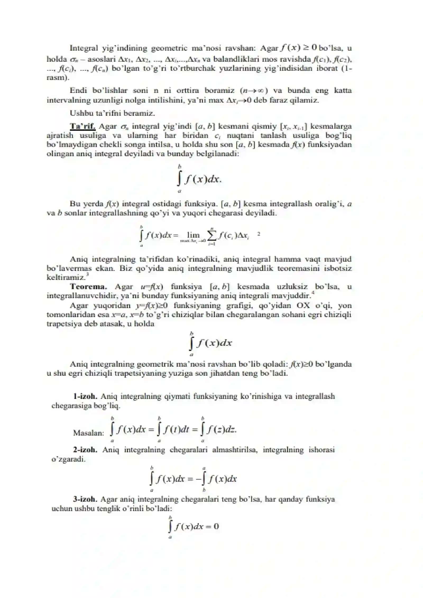 Aniq integral 4