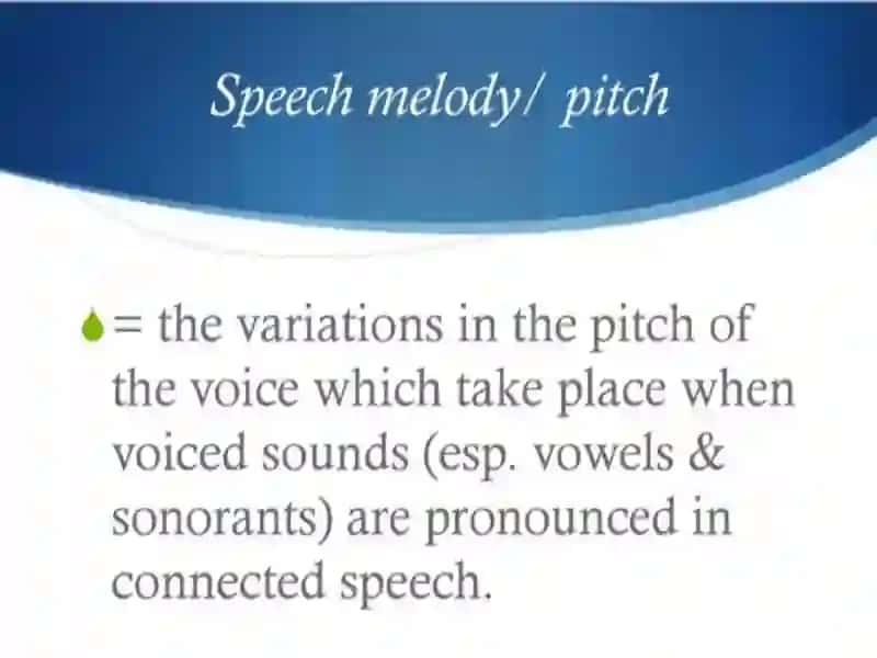 Elements of Intonation group 4