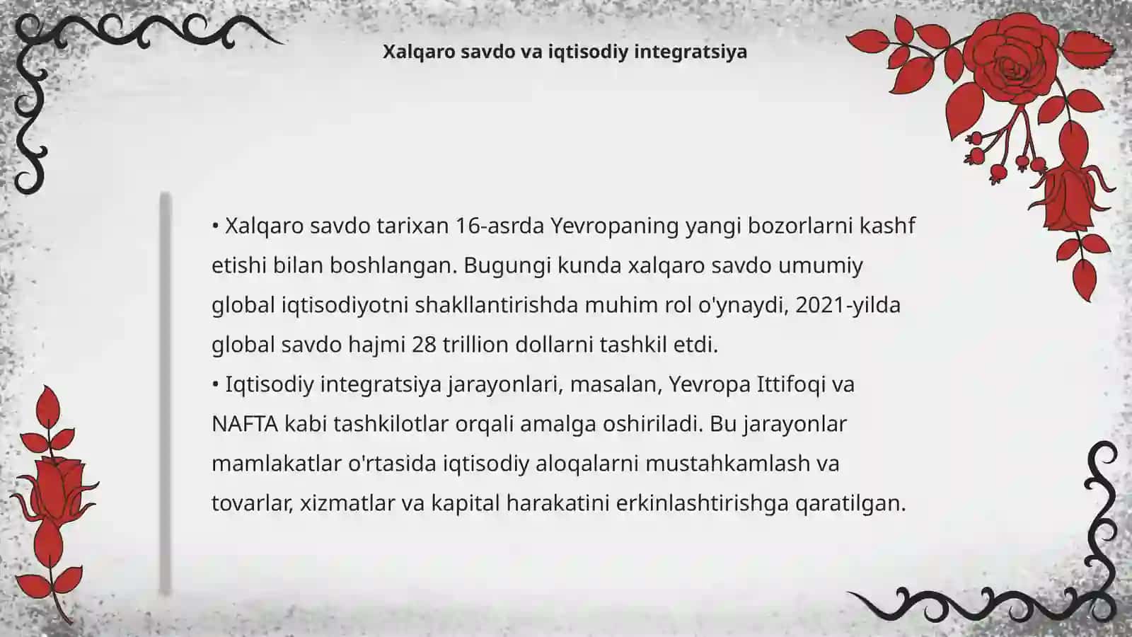Jahon xo’jaligi va uning evolyutsiyasi 4