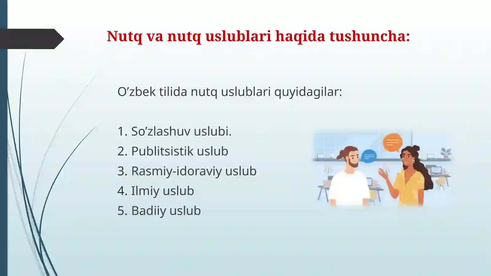 Qoraqalpoq Davlat Universiteti Iqtisodiyot Iqtisodiyot yo’nalishi 1-A kurs studenti Minajatdinova Juldizning O’zbek tili fanidan slayd ishi 4