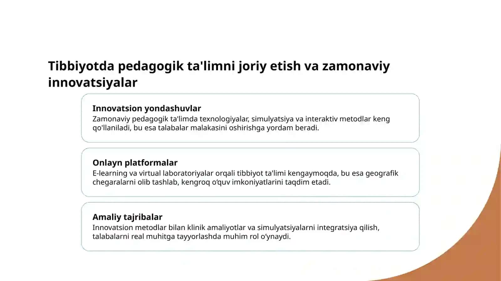 Tibbiyotda Pedagogik Ta'lim 4