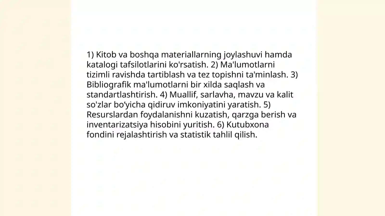 Sistemali katalog va uning vazifasi 4
