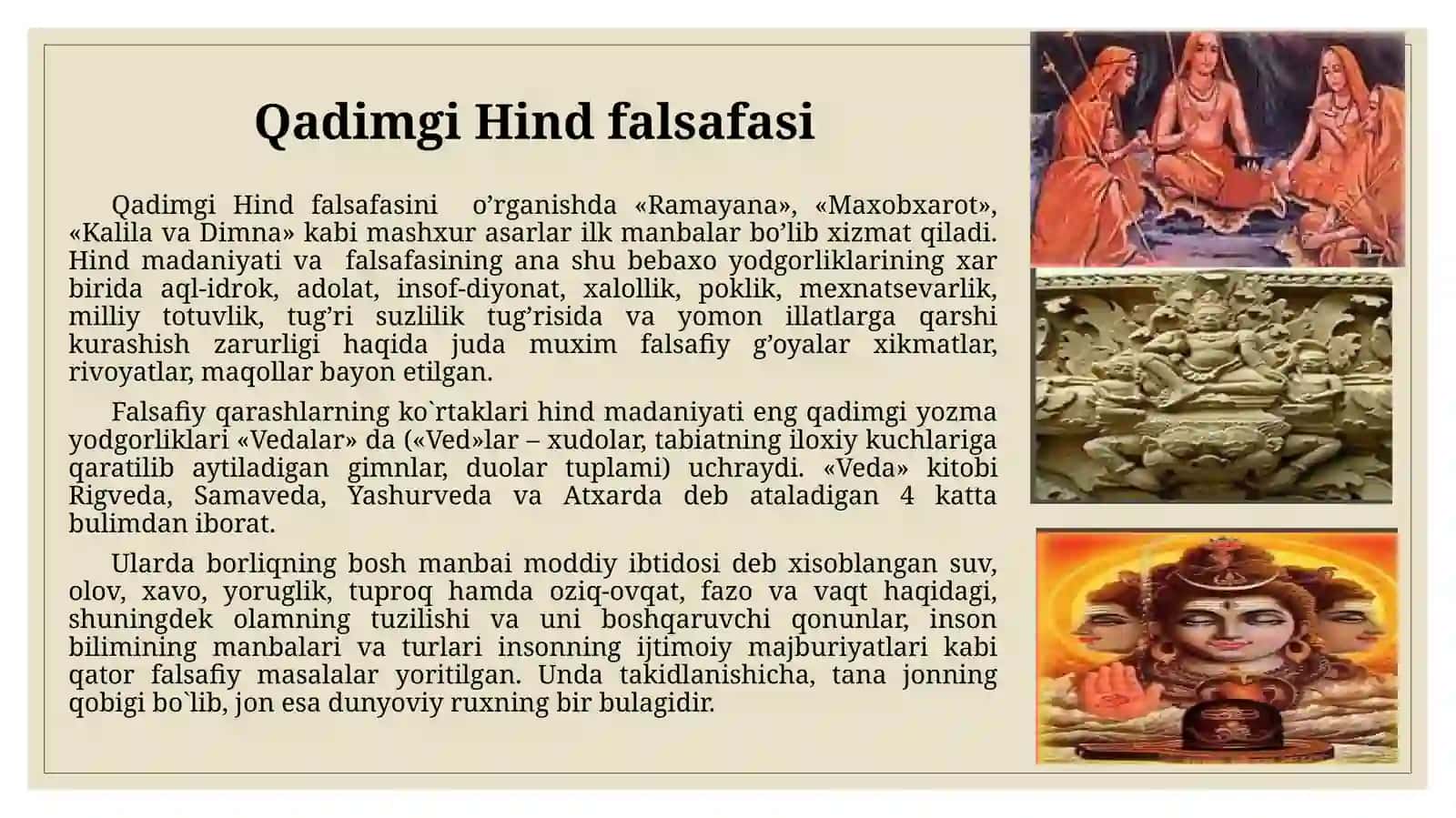 Falsafiy tafakkur taraqqiyoti bosqichlari 4