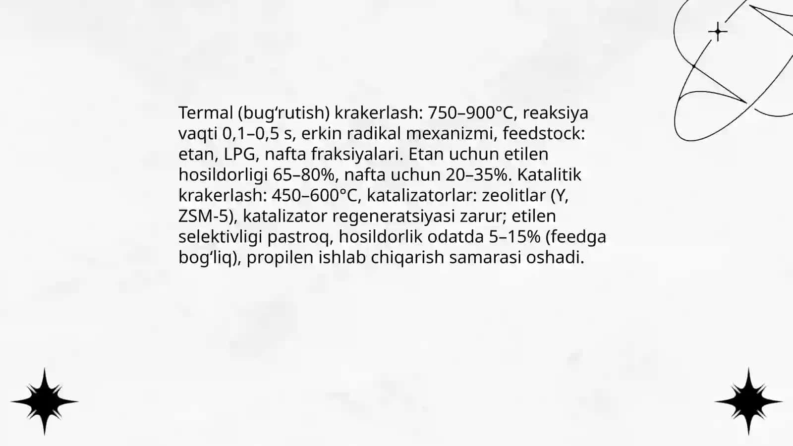 Etilen va propilenning neft-kimyo sanoatidagi ahamiyati 4