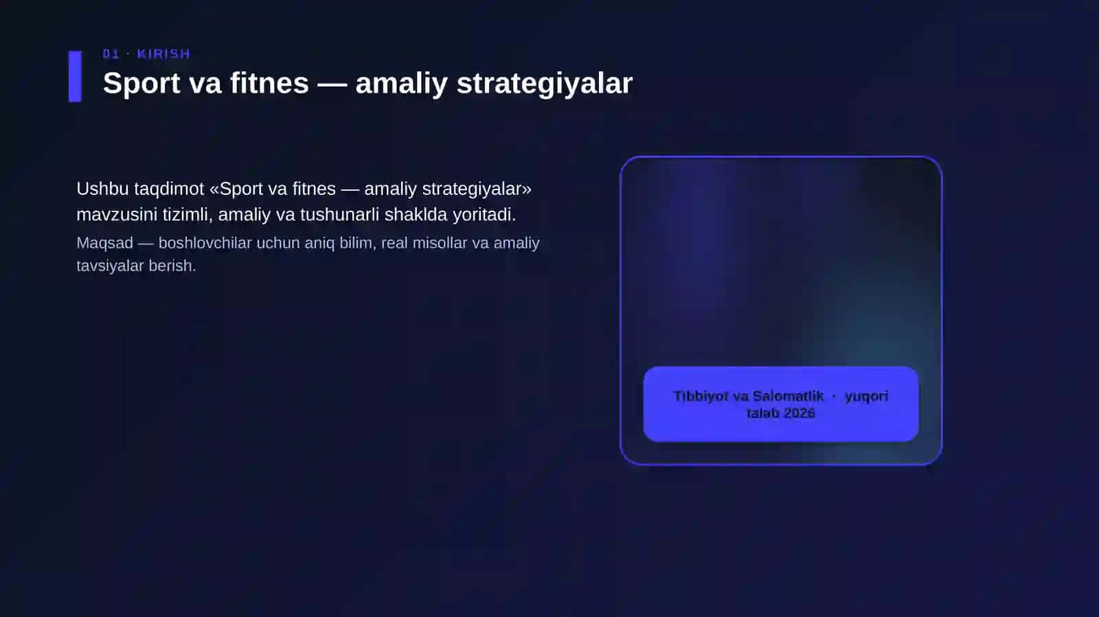 Sport va fitnes — amaliy strategiyalar 4