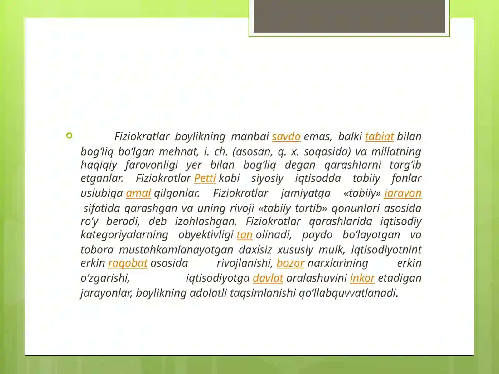 FIZIOKRATLAR 4
