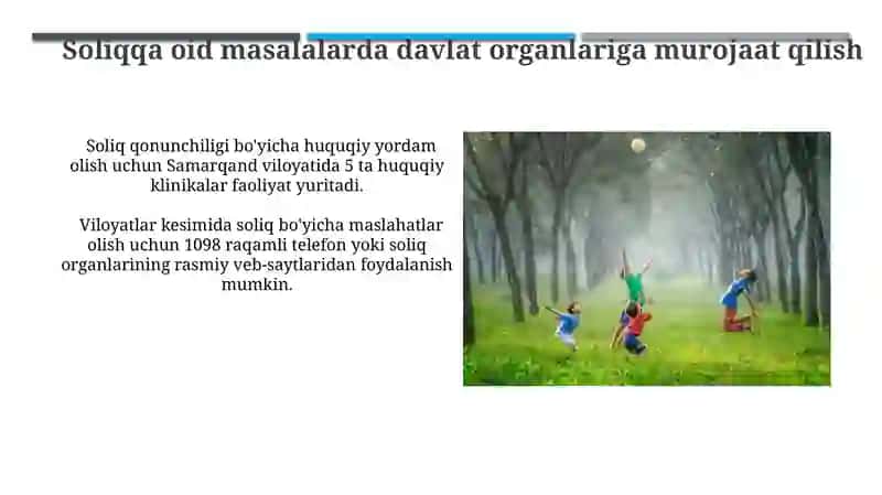 Soliqqa oid tavsiyalar 4