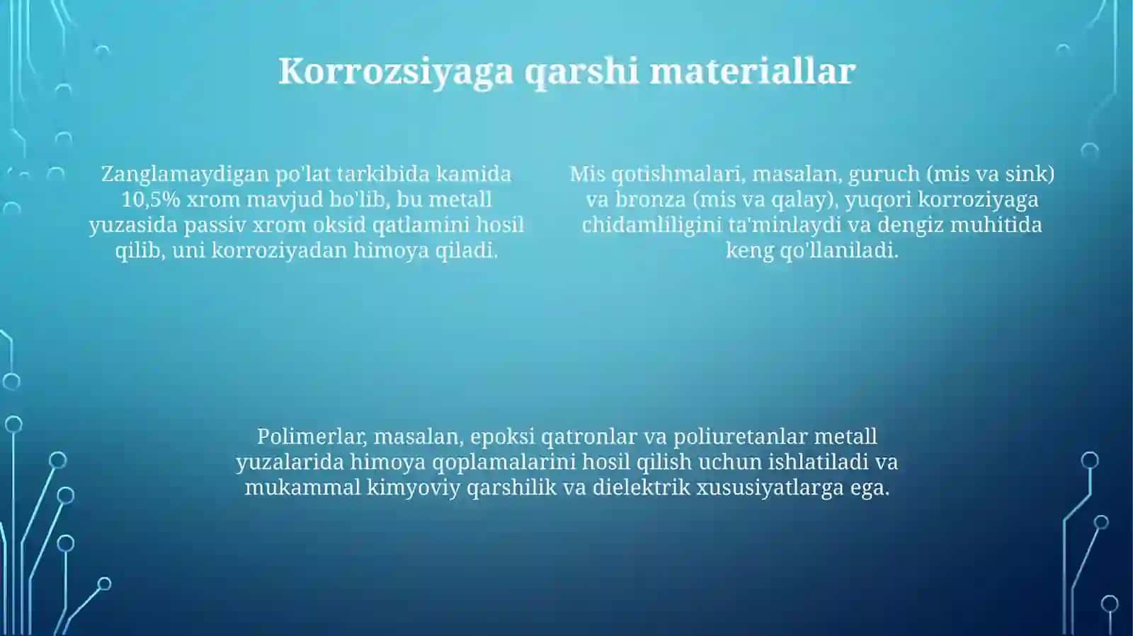 Korroziyani Tozalash va Uy Sharoitida Vositalar Tayyorlash 4