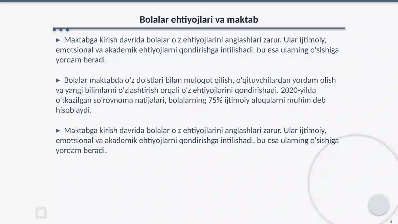 Bolalarni maktabga psixologik tayyorgarligi 4