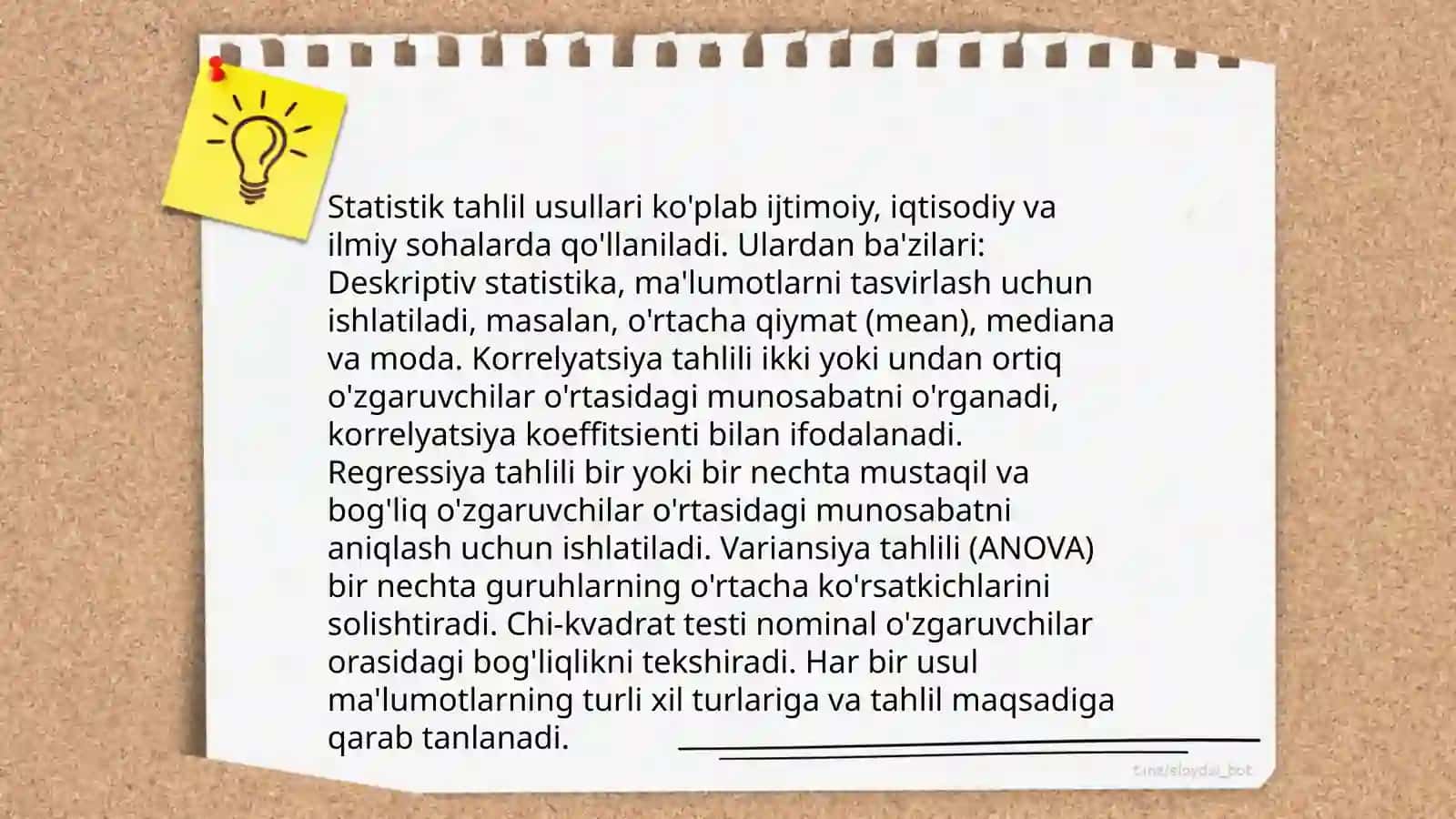 Miqdoriy tahlil usullariga oid asosiy tushunchalar 4