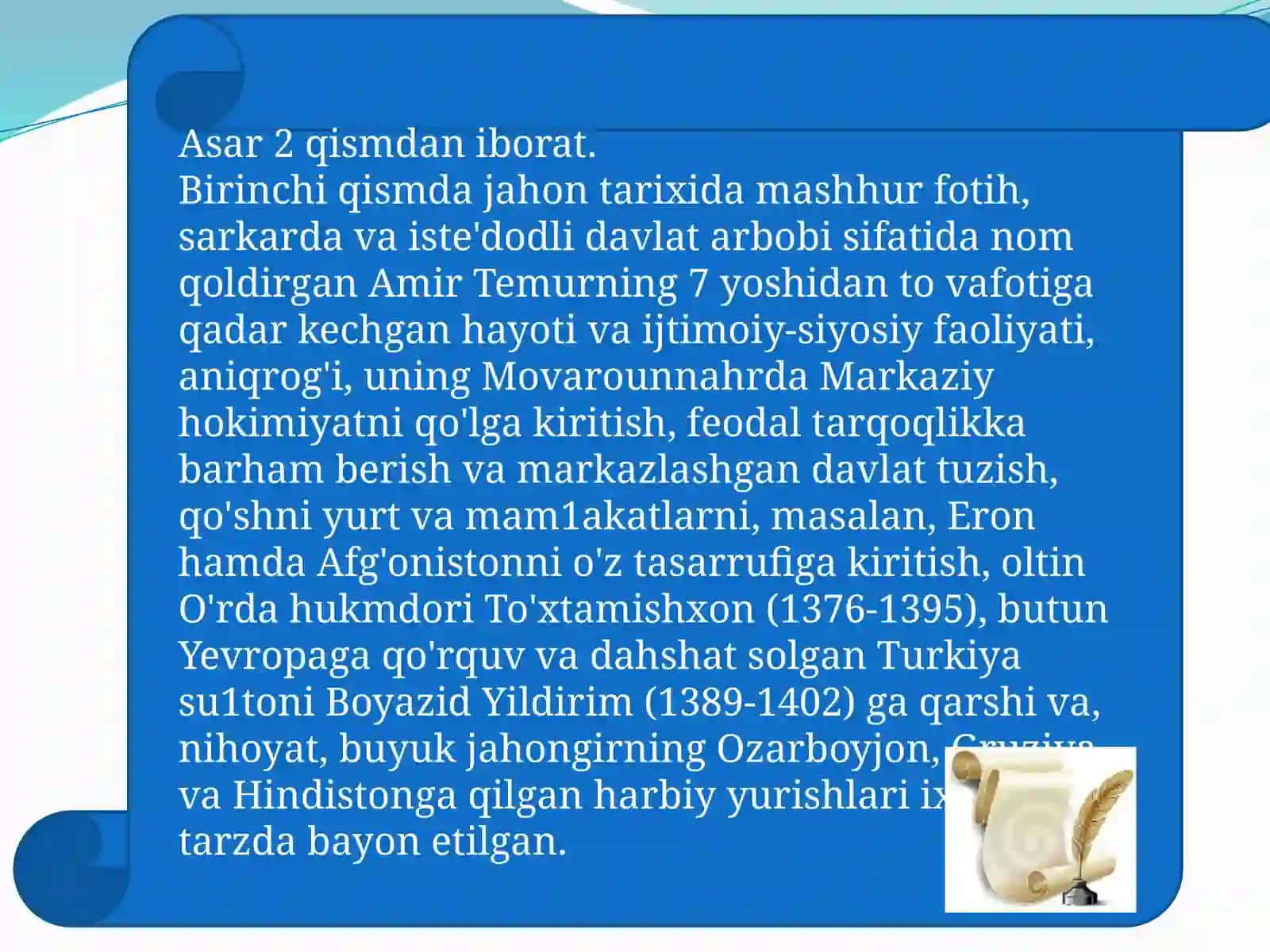 Amir Temur Tuzuklari 4