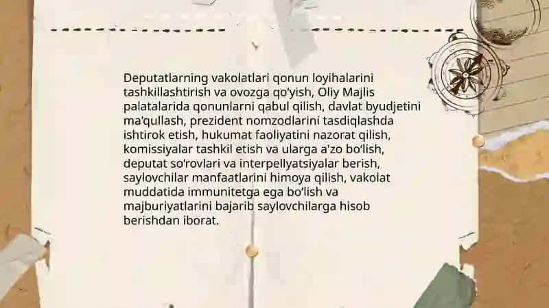 O'zbekiston Respublikasi Oliy Majlisi 4