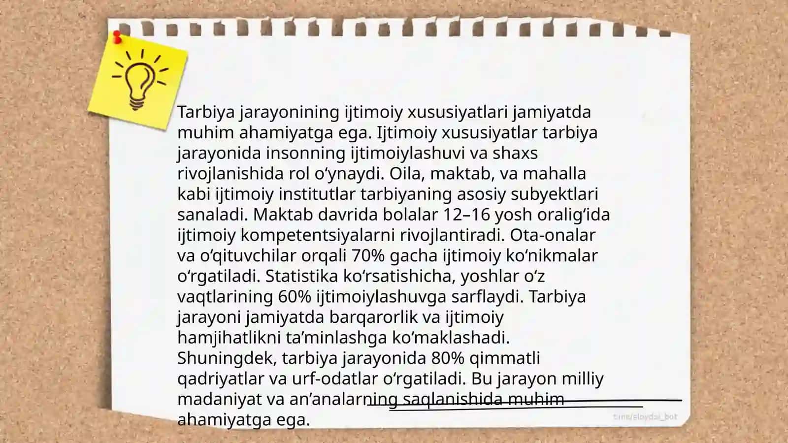 Boshlang'ich ta'lim pedagogikasi fanidan tayyorlagan taqdimot 4