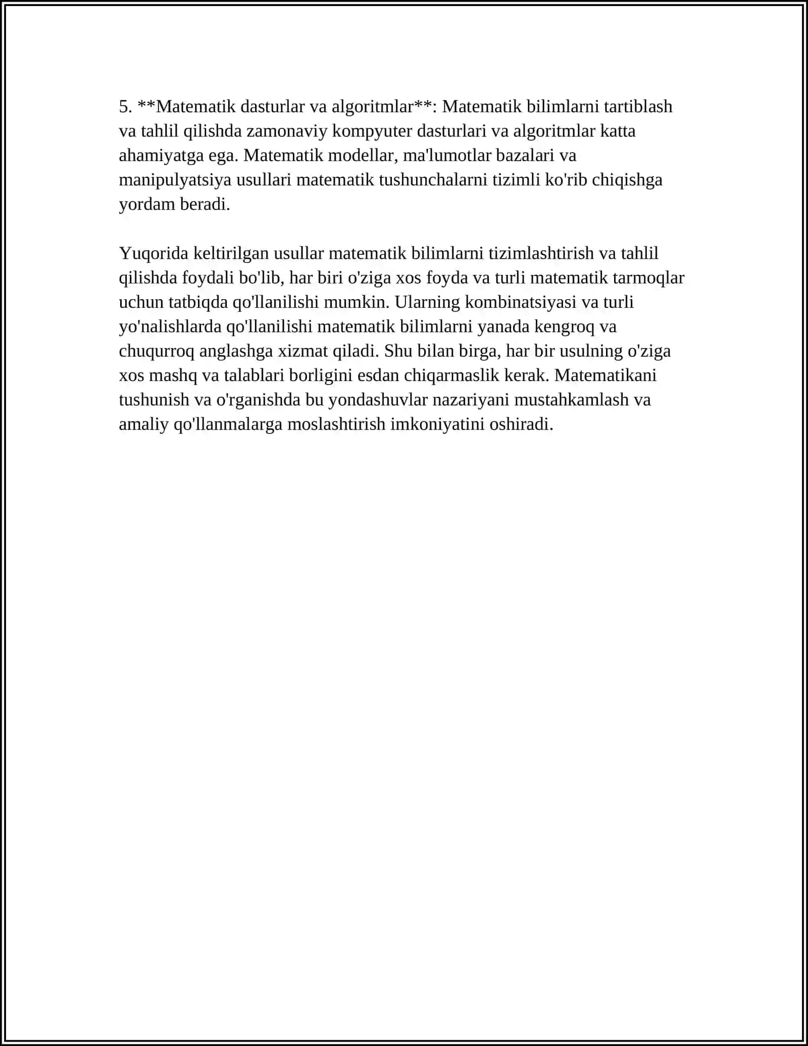1 SINF ÕQUVCHILARINI MATEMATIKA KURSINI O'RGATISHGA TAYYORLASH YÕLLARI 4