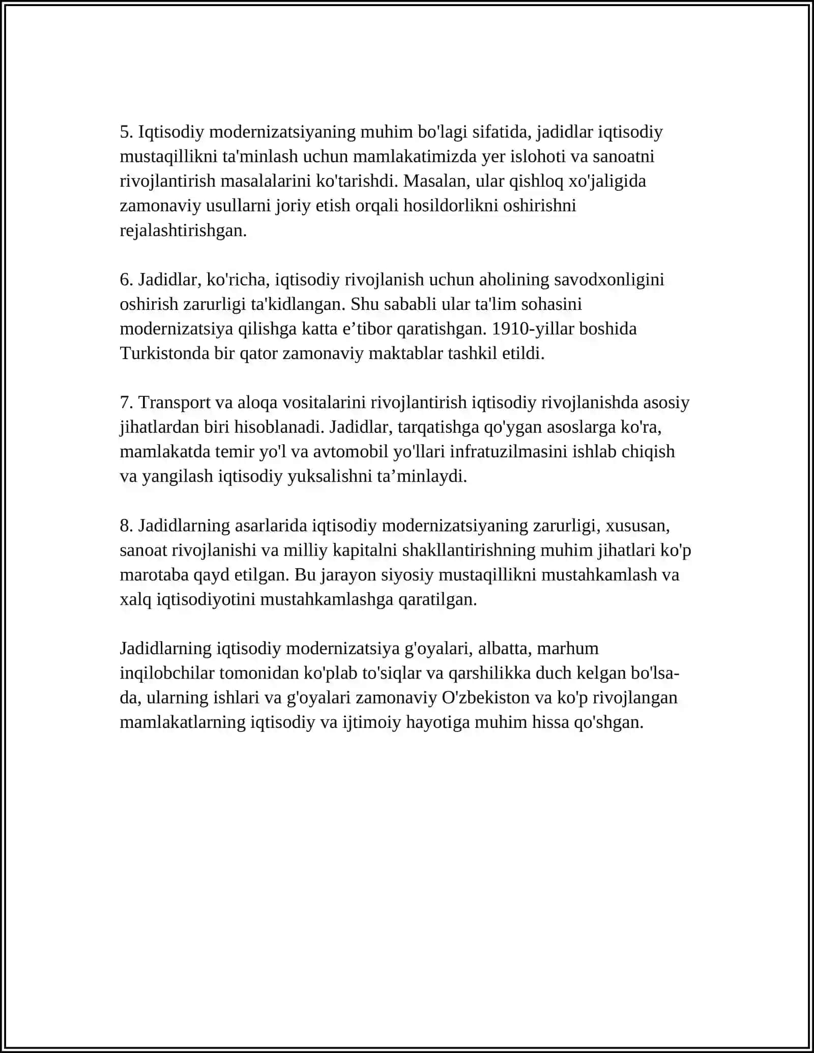 JADIDLARNING IQTISODIY QARASHLARI 4