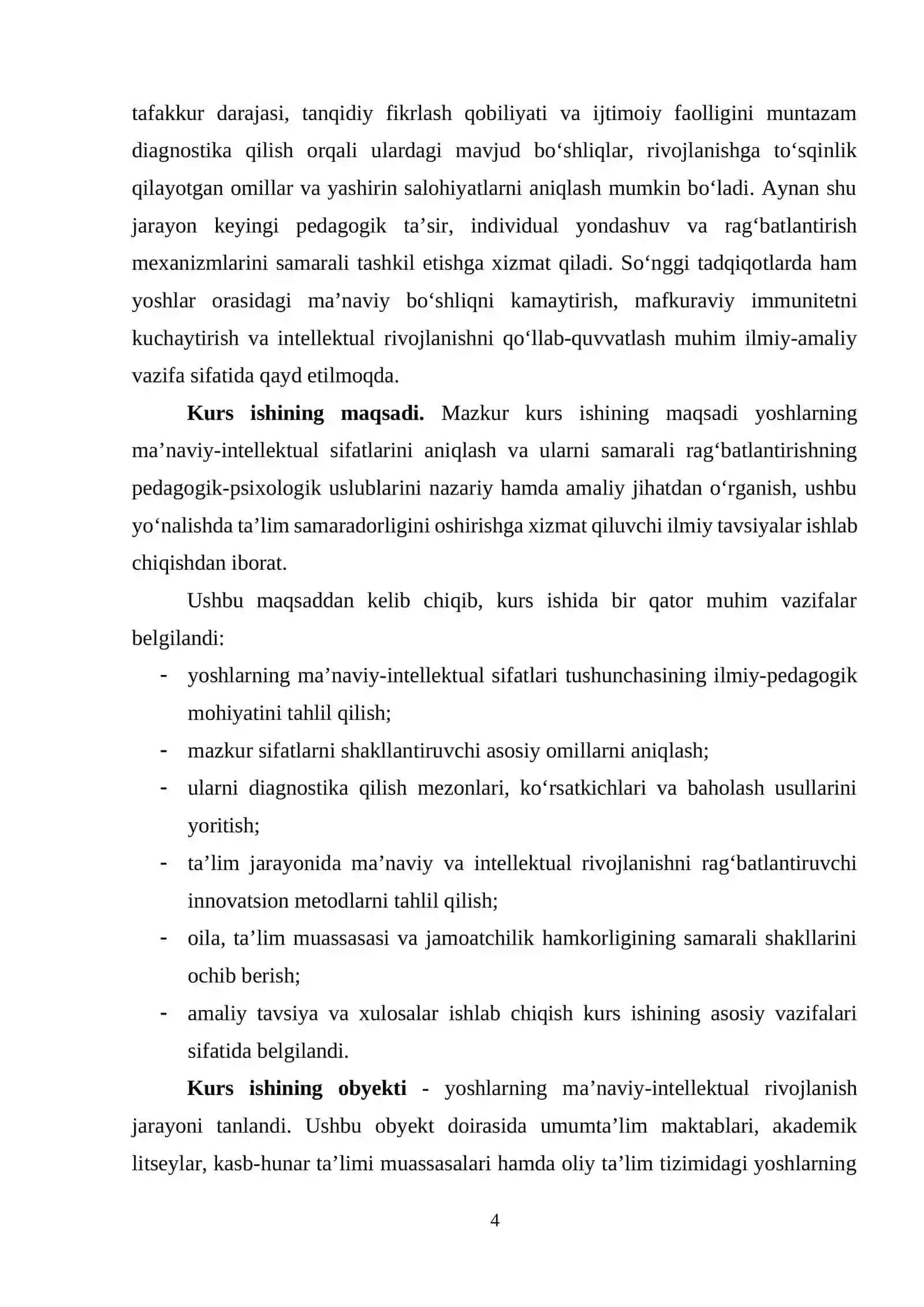 Yoshlarning maʼnaviy-intellektual sifatlarini aniqlash va ragʻbatlantirish uslublari 4