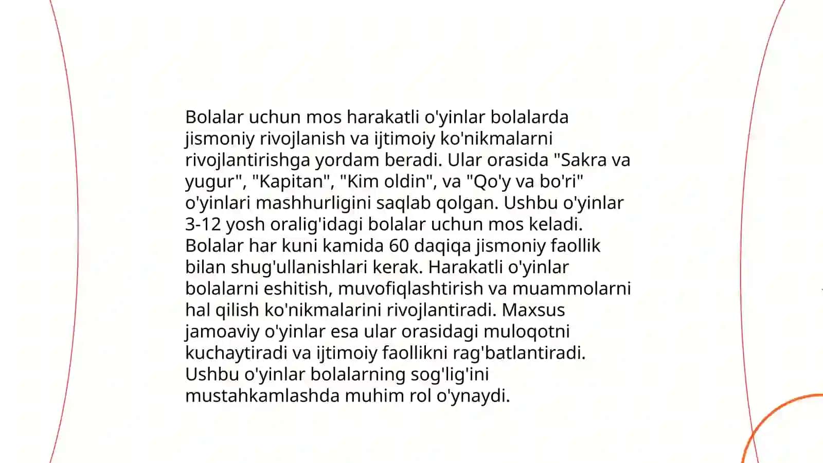 Harakatli o'yinlar uchun eng yaxshi sport turlari 4